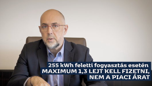 Kelemen Hunor nyilatkozata az energiaárak hatósági szabályozásáról
